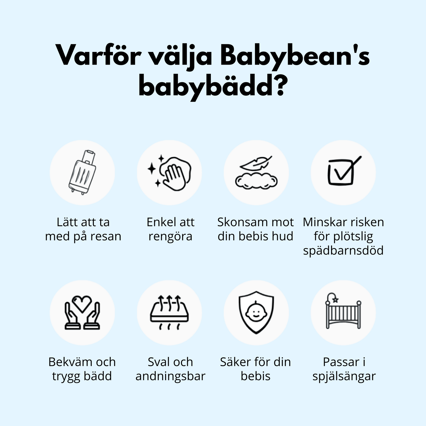Bean bed - Den ultimata babybädden